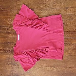 Happy X Nature Ruffle T Shirt XS